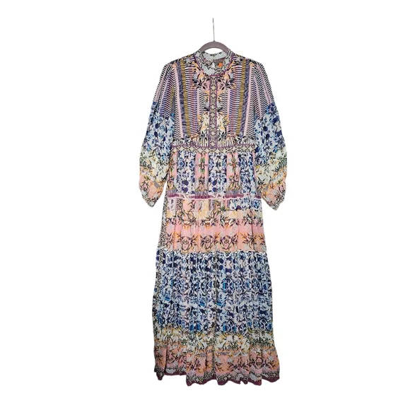 Bhanuni By Jyoti Anastasia Bohemian Floral Maxi Dress - Anthropologie - Picture 3 of 6